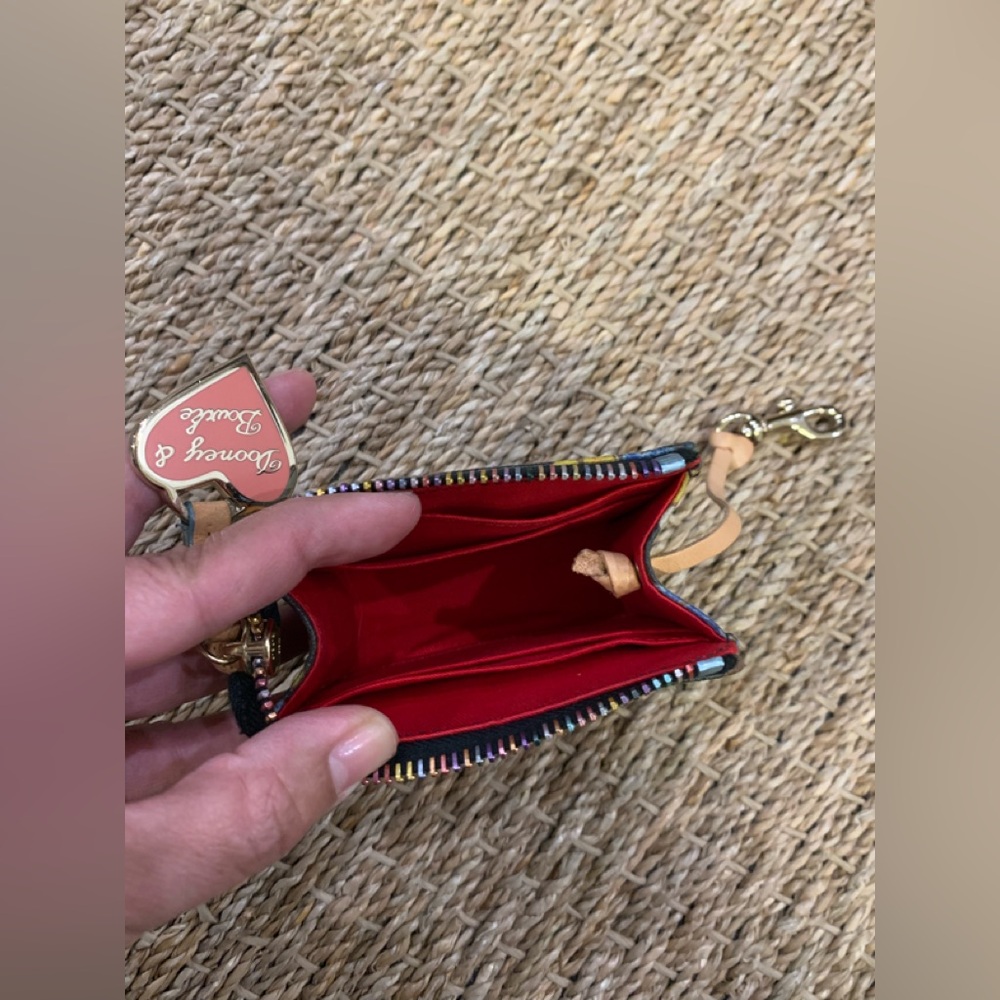 Y2K VINTAGE DOONEY & BOURKE BUMBLE BEE MINI SMALL WALLET - Picture 10 of 13